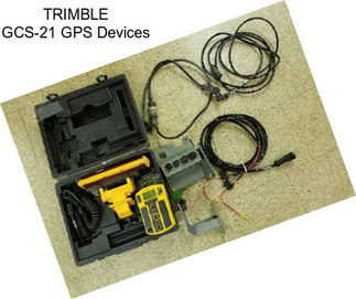 TRIMBLE GCS-21 GPS Devices