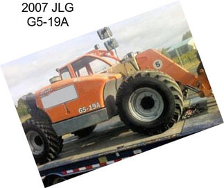 2007 JLG G5-19A