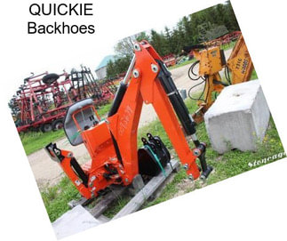 QUICKIE Backhoes