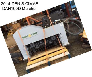 2014 DENIS CIMAF DAH100D Mulcher