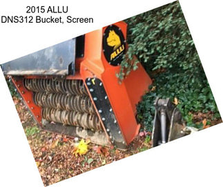 2015 ALLU DNS312 Bucket, Screen