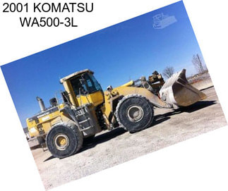 2001 KOMATSU WA500-3L