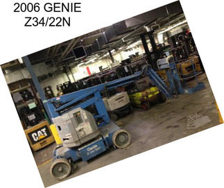 2006 GENIE Z34/22N