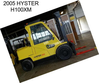 2005 HYSTER H100XM