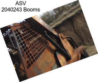 ASV 2040243 Booms