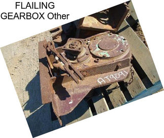 FLAILING GEARBOX Other