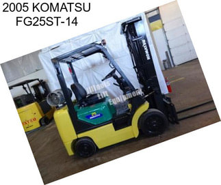 2005 KOMATSU FG25ST-14