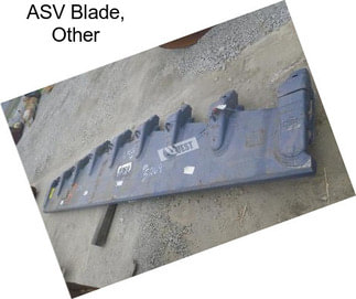 ASV Blade, Other