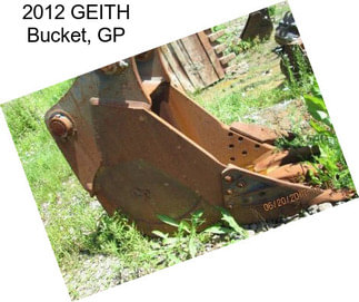 2012 GEITH Bucket, GP