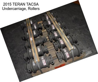 2015 TERAN TACSA Undercarriage, Rollers