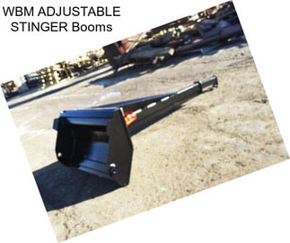 WBM ADJUSTABLE STINGER Booms