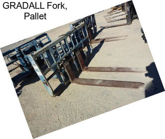 GRADALL Fork, Pallet