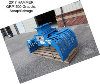 2017 HAMMER GRP1500 Grapple, Scrap/Salvage