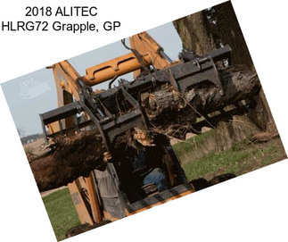 2018 ALITEC HLRG72 Grapple, GP