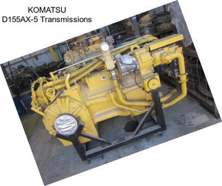 KOMATSU D155AX-5 Transmissions