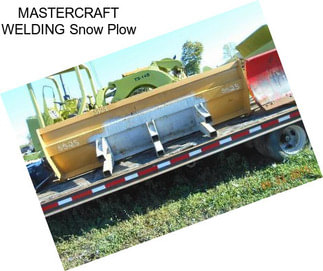 MASTERCRAFT WELDING Snow Plow