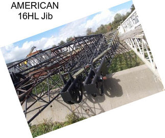 AMERICAN 16HL Jib