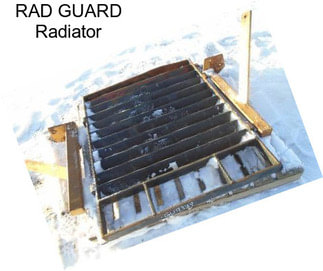 RAD GUARD Radiator