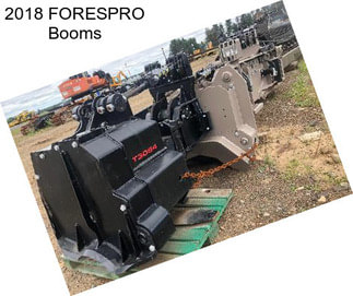 2018 FORESPRO Booms