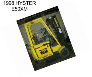 1998 HYSTER E50XM