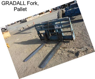 GRADALL Fork, Pallet