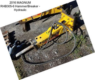 2016 MAGNUM RHB305-6 Hammer/Breaker - Hydraulic