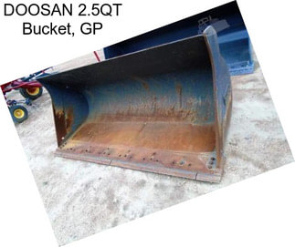 DOOSAN 2.5QT Bucket, GP