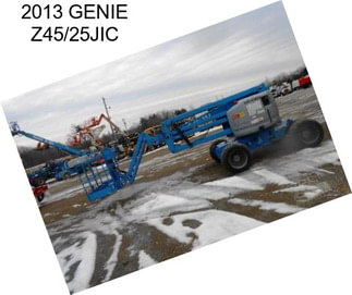 2013 GENIE Z45/25JIC