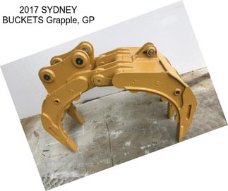 2017 SYDNEY BUCKETS Grapple, GP