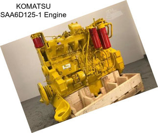 KOMATSU SAA6D125-1 Engine