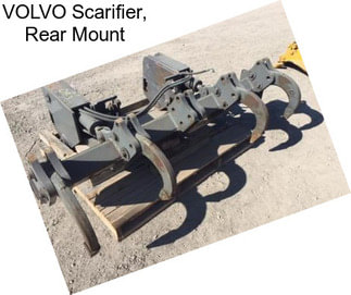 VOLVO Scarifier, Rear Mount