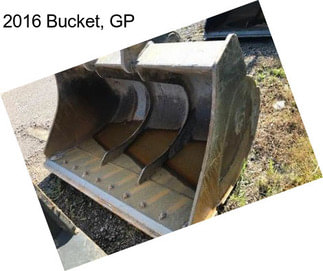 2016 Bucket, GP