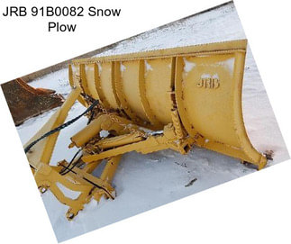 JRB 91B0082 Snow Plow