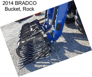 2014 BRADCO Bucket, Rock