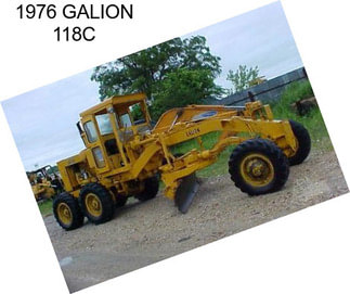 1976 GALION 118C