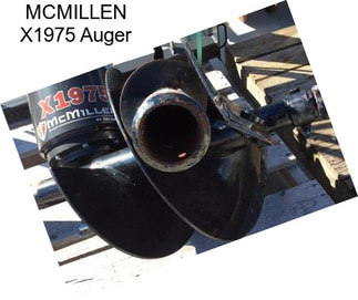 MCMILLEN X1975 Auger