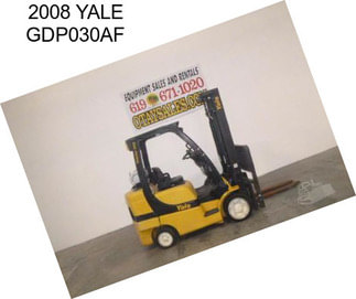 2008 YALE GDP030AF