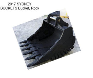 2017 SYDNEY BUCKETS Bucket, Rock