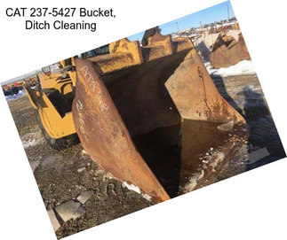 CAT 237-5427 Bucket, Ditch Cleaning