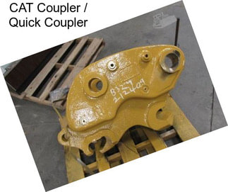 CAT Coupler / Quick Coupler