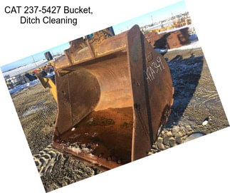 CAT 237-5427 Bucket, Ditch Cleaning