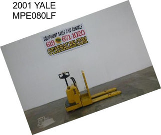 2001 YALE MPE080LF