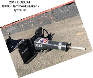 2017 BOBCAT HB680 Hammer/Breaker - Hydraulic