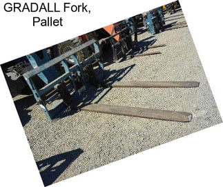 GRADALL Fork, Pallet