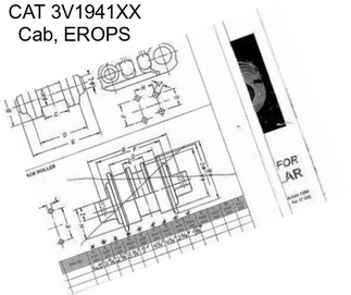 CAT 3V1941XX Cab, EROPS