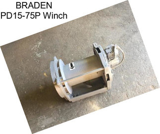 BRADEN PD15-75P Winch