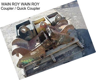 WAIN ROY WAIN ROY Coupler / Quick Coupler