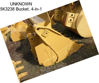 UNKNOWN 5K3238 Bucket, 4-in-1