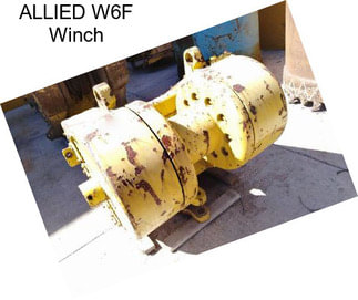 ALLIED W6F Winch