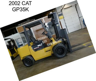 2002 CAT GP35K